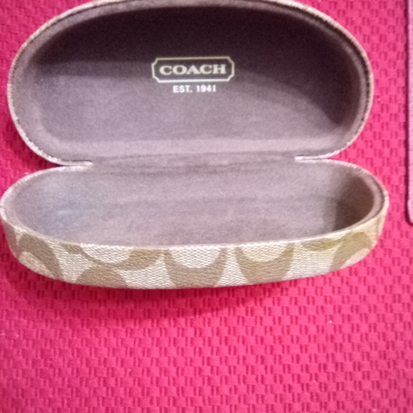 COACH EYEGLASS CASE NWOT - Picture 2 of 3